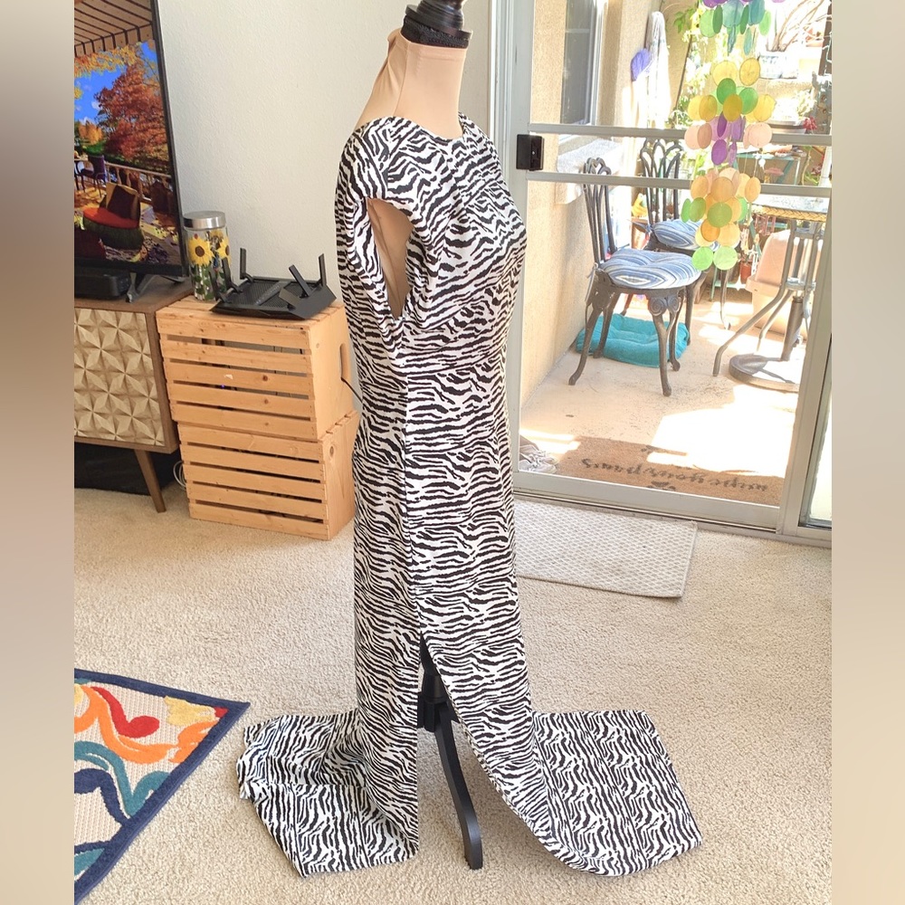 Zerba Print Midi  Dresses Size 10 NWT - Picture 11 of 17